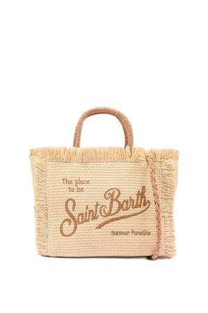 Beige Colette Straw bag SAINT BARTH KIDS | COL001700368L